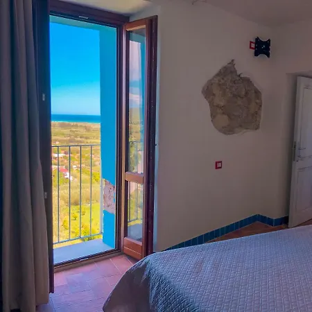 アパート Panoramic Loft Fora E ' Muros With Sea View Common Terrace , Ammentos ポザーダ