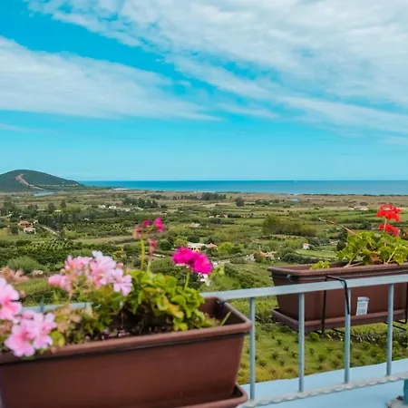 Panoramic Loft Fora E ' Muros With Sea View Common Terrace , Ammentos شقة